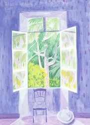 Zedern durch das Fenster, 1987